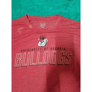 เสื้อ​ bulldog university of georgia  มือสอง​