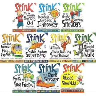 หนังสือชุด Stink 3 เล่ม หนังสือภาษาอังกฤษ สำหรับเด็ก