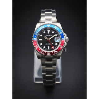 Seiko Mod GMT Pepsi Marine Master (GMT Edition) 🔵🔴