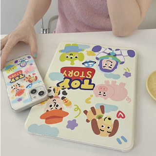 ⚡พร้อมส่ง⚡เคสไอแพด Gen9 10.2 Air5 บัซ ไลท์เยียร์ 360°อะคริลิค ช่องใส่ปากกาขวา Toy Story เคส ipad Pro 11 air4 air3 10.5