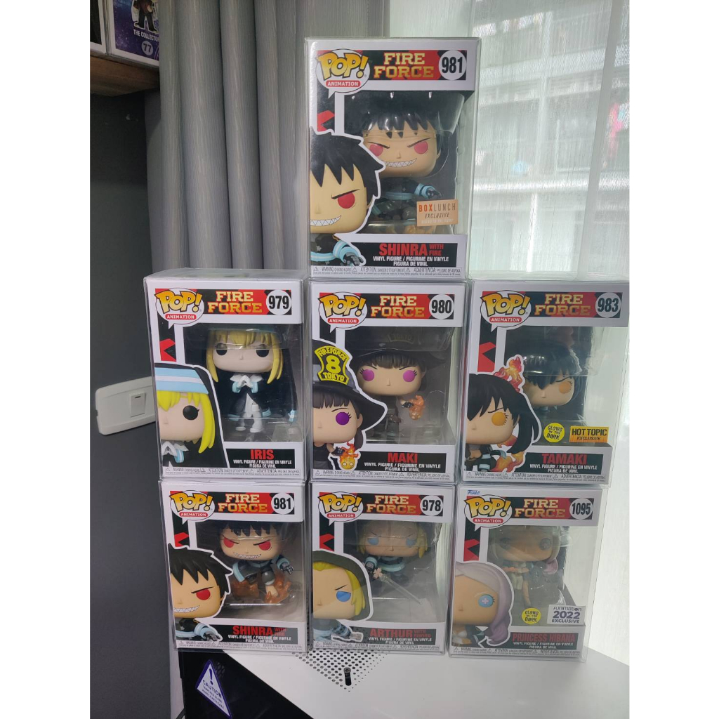 Funko pop แท้ 100% !!! Fire force ครบชุด พร้อมส่ง