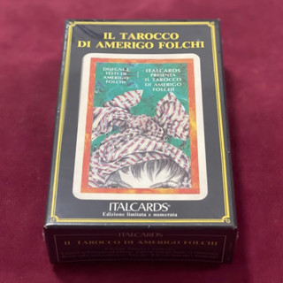 Tarot_raredecks-Il Tarocco di Amerigo Folchi- Italcards, Bologna 1991- Tarot card/ไพ่ทาโรต์/ไพ่หายาก/แท้/ใหม่