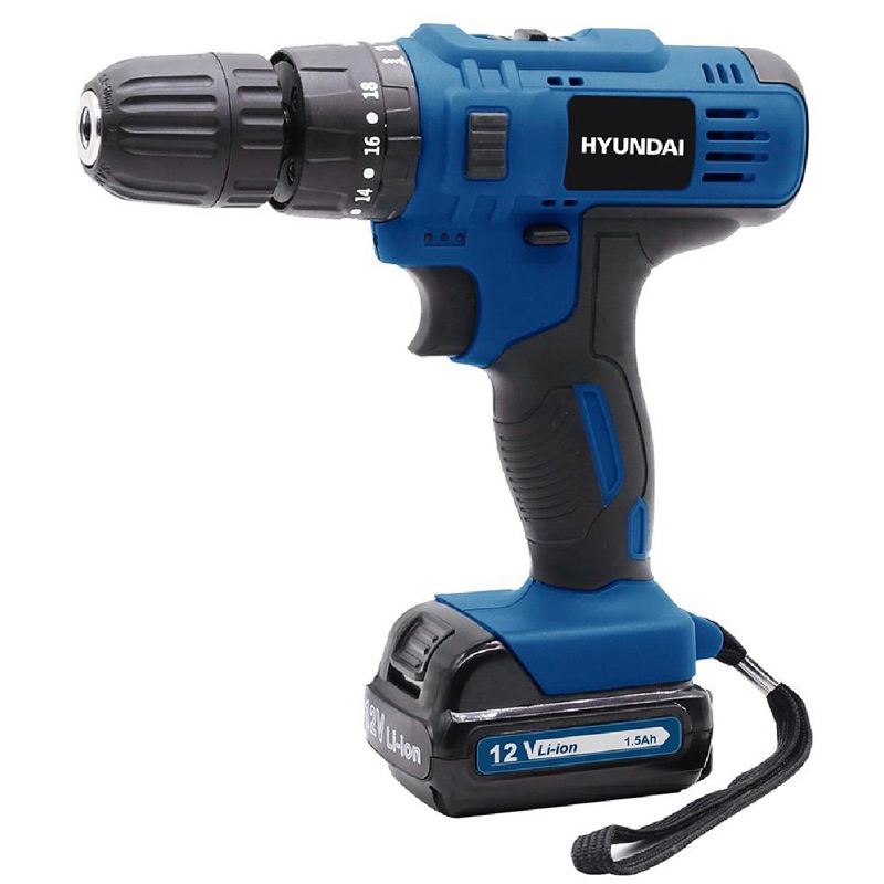 ส่งด่วน ประกันศูนย์ สว่านกระแทกไร้สาย 12V Hyundai HD-691H สว่านไร้สาย สว่านกระแทก สว่าน