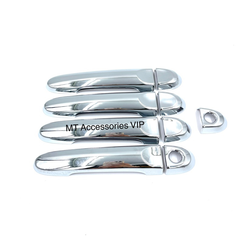 March นิสสันมาร์ช เบ้ากันรอย ครอบมือจับ ครอบฝาถัง เลือกชื้อสินค้าในตัวเลือกคะ สีโครเมียมโลโก้แดง#nissanmarch#นิสสันมาร์ช - รูปที่ 6