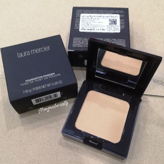 LAURA MERCIER Foundation Powder 7.4g แป้งผสมรองพื้น แป้งลอร่า Nongnabeauty