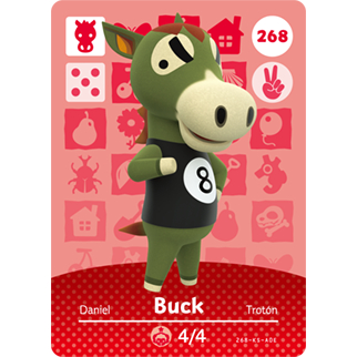 Animal Crossing Amiibo cards ของแท้ Series 3 No. 268