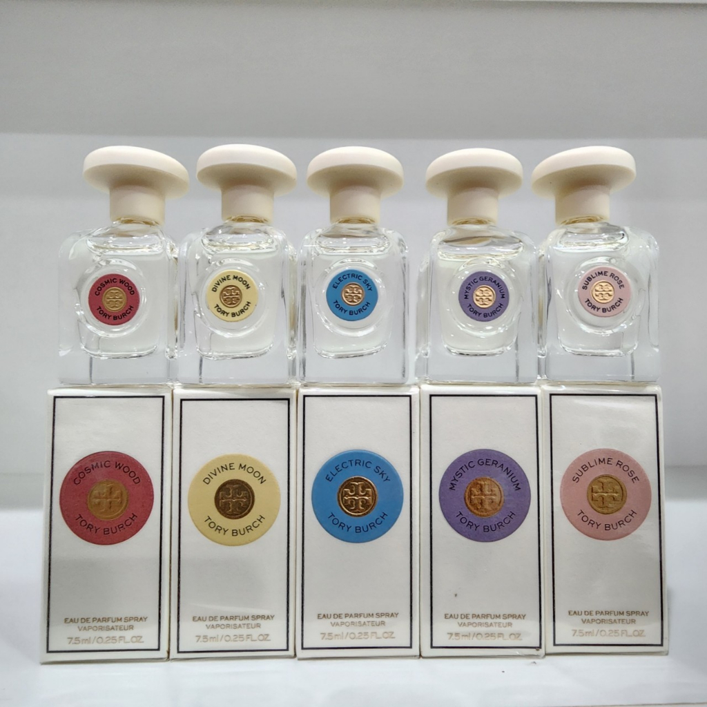น้ำหอมจิ๋วมินิ Tory Burch Essence of Dreams collection 7.5ml แบบแต้มพร้อมกล่องป้ายไทยแกะซีลถ่ายรูป M-T0ry Mini