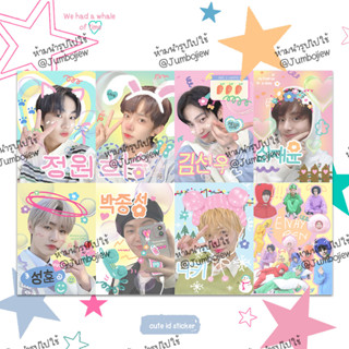 ✿Enhypen✿สติ๊กเกอร์สีพาสเทล สติ๊กเกอร์เนื้อ PP กันน้ำ ขนาดA7