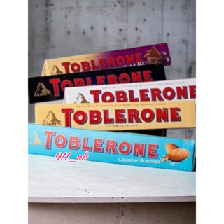 Toblerone Chocolate 100 กรัม ทอปเบอโรน ขนาด 100 กรัม