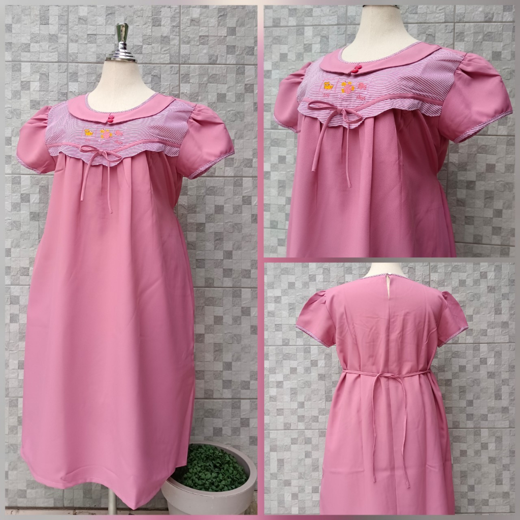 ชุดคลุมท้องไซส์ XL ไซส์ใหญ่ รอบอก 43-48 นิ้ว เดรสคลุมท้อง ชุดคลุมท้องใส่ทำงาน  ราคาถูก - รูปที่ 4