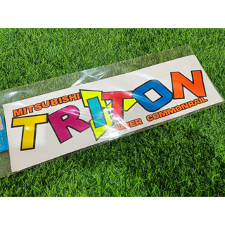 สติ๊กเกอร์สะท้อนแสง ชายบันได Triton 2008-2014