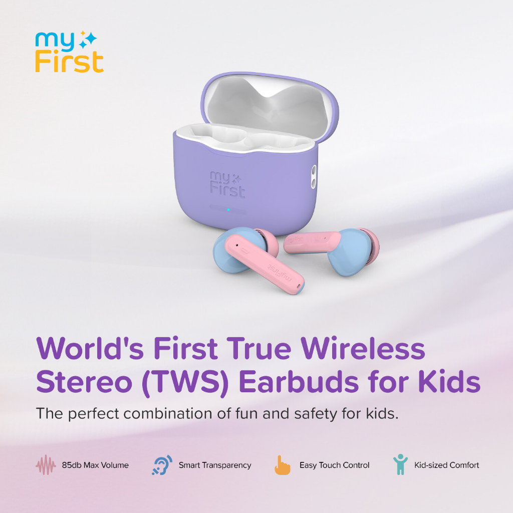 [พร้อมส่ง ผ่อน0%] หูฟังสำหรับเด็ก myFirst CareBuds
