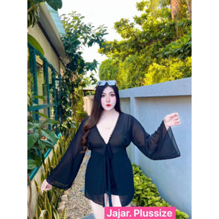 🔥Plussize🔥เสื้อคนอ้วน🔥อก 38-48 ยาว 30