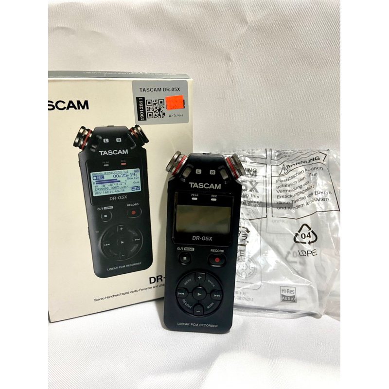 (มือสอง/ของแท้) TASCAM DR-05X เครื่องอัดเสียง ไมค์ ASMR