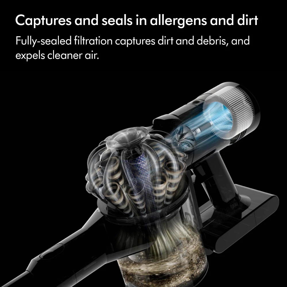Dyson V8 ™ Focus Clean (Silver/Silver) Cord-Free Vacuum Cleaner เครื่องดูดฝุ่นไร้สาย ไดสัน thumbnail 4