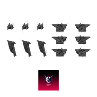 Warhammer 40k proxy parts bike parts01