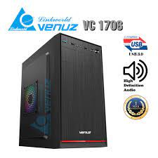 VENUZ micro ATX Computer Case VC 170ุ6 – Black
