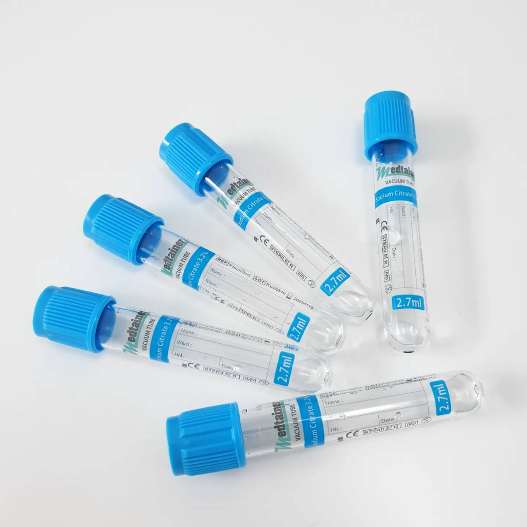Sodium Citrate Blood Collection Tube หลอดเก็บเลือด สูญญากาศ