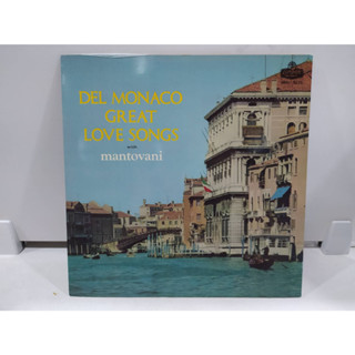 1LP Vinyl Records แผ่นเสียงไวนิล  DEL MONACO GREAT LOVE SONGS   (E10F91)