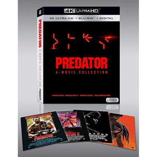 [Pre-Order] Predator: 4-Movie Collection (4K Ultra HD + Blu-ray + Digital HD แท้)