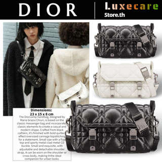 ถูกที่สุด ของแท้ 100%/ดิออร์Dior CAMP Messenger Bag สุภาพสตรี/กระเป๋าสะพายไหล่