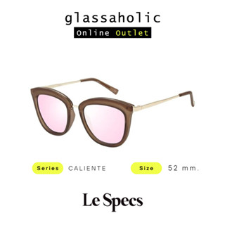 [ลดกระหน่ำ] แว่นกันแดด LE SPEC รุ่น CALIENTE ทรง Cat Eye เลนส์ชมพู สไตล์Y2K