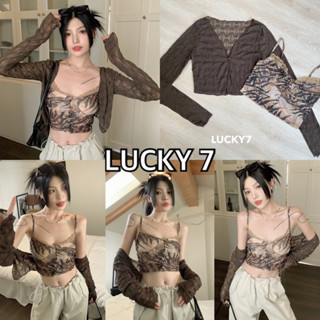BY IRA (222) Cayla 2-pieces Top Set เซ็ตเสื้อคลุมซีทรู+สายเดี่ยว ทรงสวย ใส่สบาย โทนสีดีงามน่ารักเซ็กซี่เบาๆ