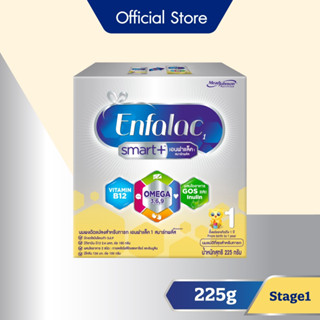 นม เอนฟาแล็ค สมาร์ทพลัส นมผง เด็ก นม enfa สูตร1 225 กรัม Enfalac Smart+ Formula 1 225 g.