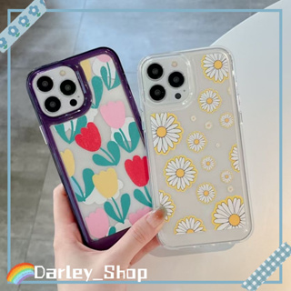 🔥สไตล์ใหม่🔥เคสไอโฟน iphone 11 14 Pro Max เล็กและสด ดอกไม้ ขอบเต็ม ป้องกันการตก เคส iphone 12 13 Pro Case for iPhone