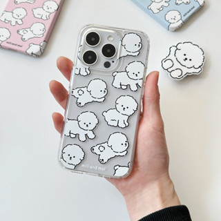 [Pre-order] mill and moi — transparent hard jelly case