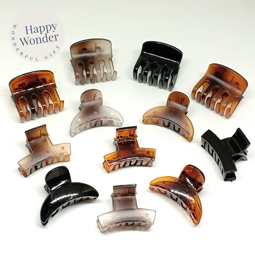 2 ชิ้น กิ๊บหนีบผมคู่ กิ๊บติดผมตัวเล็ก 2.2 - 3.2 cm เนื้อด้าน เคลือบมัน น้ำหนักเบามาก
