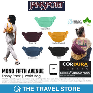 JANSPORT Mono Fifth Avenue Fanny Pack | Waist Bag กระเป๋าคาดอก คาดเอว รุ่นโมโนฟิฟท์อเวนิว