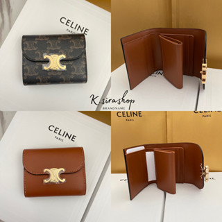 [ส่งฟรี] New Celine Triomphe Wallet