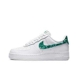 รุ่นฮิต ของมันต้องมี  Nike Air Force 1 Low07 Essential Green Paisley ของแท้ 100% DH4406-102