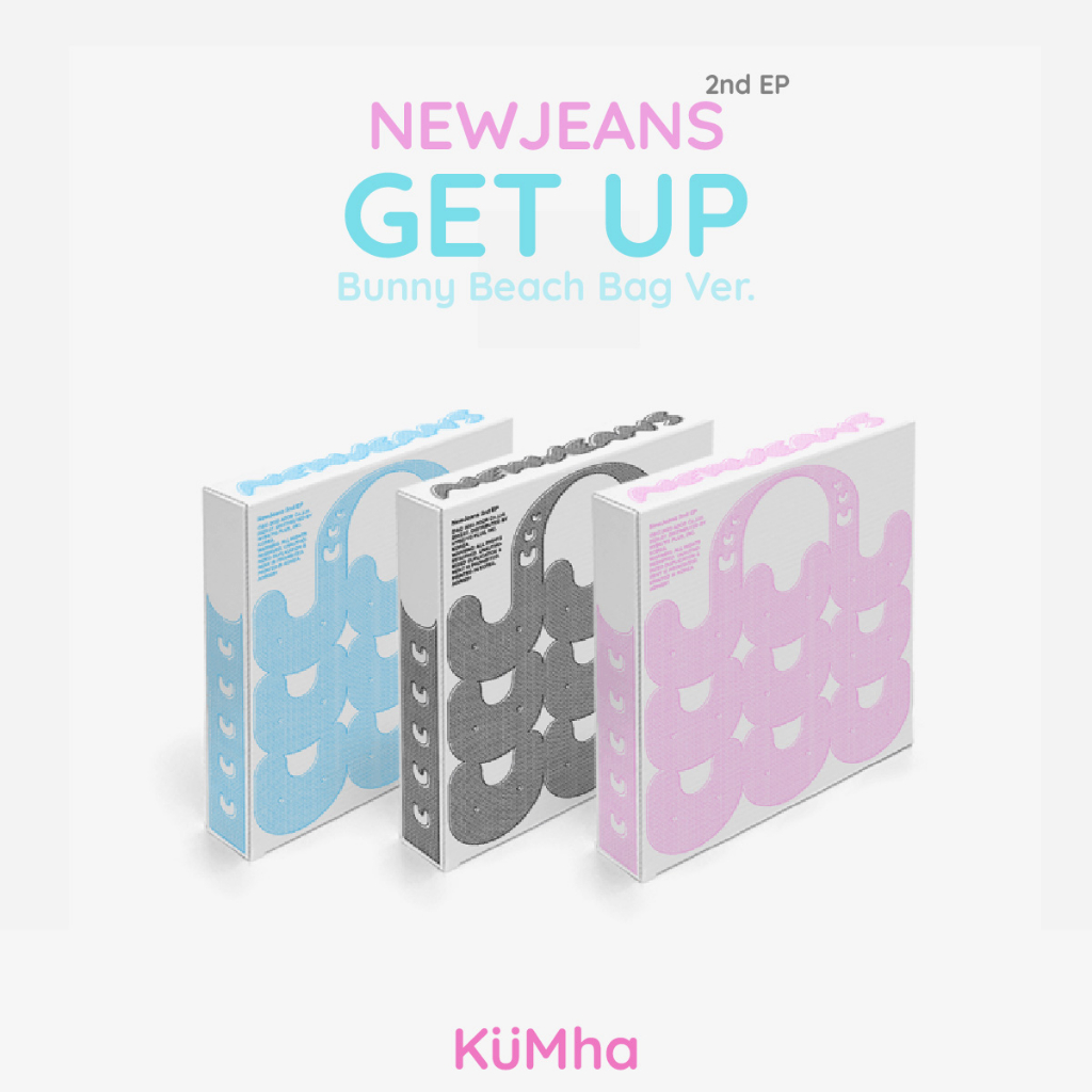 [พร้อมส่ง] NewJeans 2nd EP 'Get Up' Bunny Beach Bag ver. นิวจีนส์ 2nd อัลบั้ม ver กระเป๋า