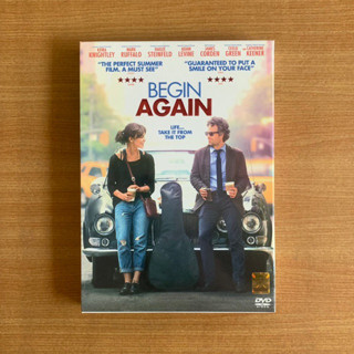 DVD : Begin Again (2013) เพราะรัก คือเพลงรัก [มือ 2 ปกสวม] Keira Knightley / Mark Ruffalo ดีวีดี หนัง แผ่นแท้