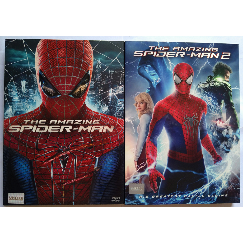 The Amazing Spider Man 1 - 2 ดิ อะเมซิ่ง สไปเดอร์แมน ภาค 1 - 2 DVD
