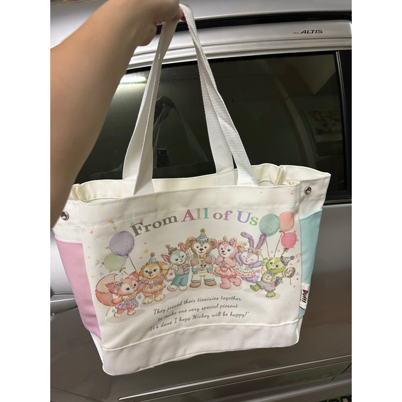 SALE‼️กระเป๋าStellaฮิตมากDuufy bearใบใหญ่จุใจ กระเป๋าสะพายผ้าหนาดีมาก ผ้าแคนวาส‼️ไม่มีริบบิ้น
