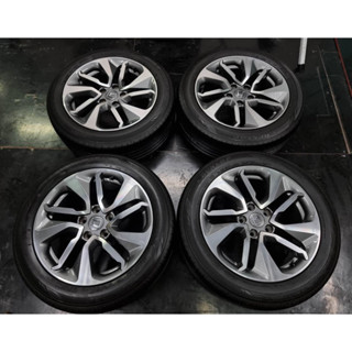 แม็ก Honda  Top ขอบ 17" 5/114 ใส่ Honda Accord Civic CRV HRV brv ได้เลยชุดละ15900 พร้อมยางสภาพดีใช้ยาวๆ