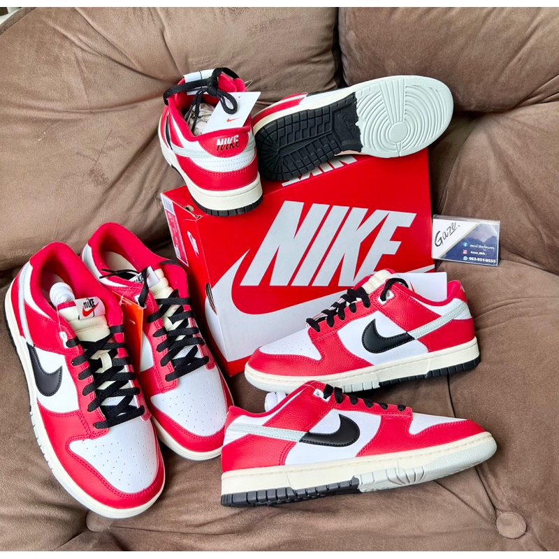 Nike Dunk low Chicago Split ❤️🤍