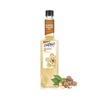 [บ้านกาแฟ] Davinci Gourmet Macadamia Nut Syrup ดาวินชี่ ไซรัป แมคคาเดเมีย 750 ML.