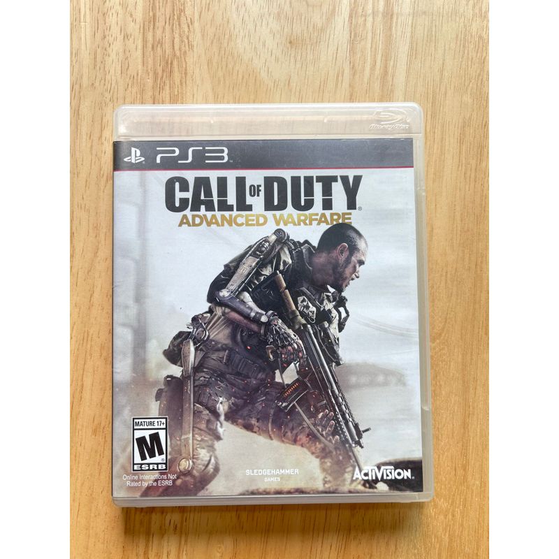 Ps3 - Call of Duty Advanced Warfare แผ่นเกมส์  * มือ2 แผ่นแท้ เกมเก่ากล่องมีรอยบ้างครับ