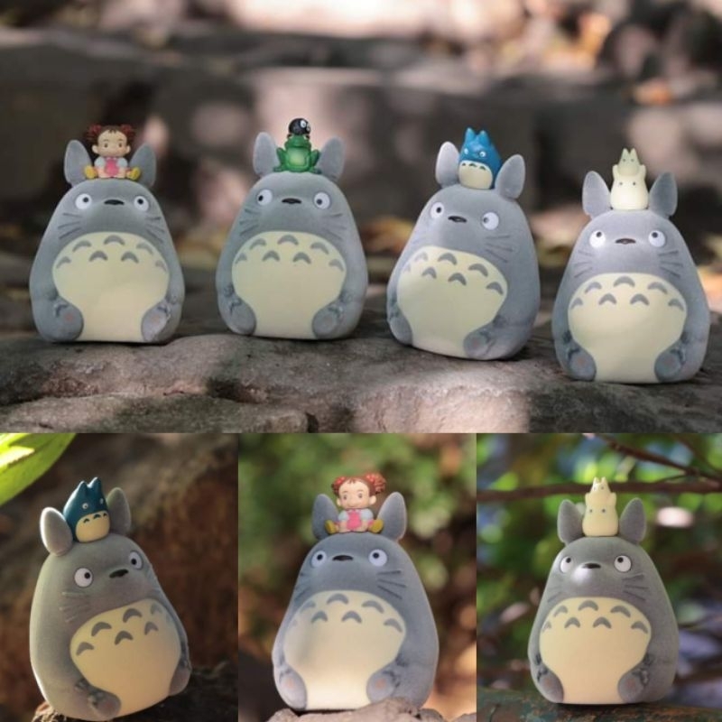 🍀 ของแท้ พร้อมส่ง 🍀 แบบเลือกตัว : กาชาปอง โตโตโร่ : My Neighbor Totoro จาก Studio Ghibli