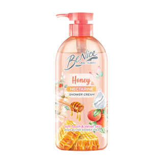 บีไนซ์ครีมอาบน้ำ BeNice Honey Nectarine Shower Cream 450ml