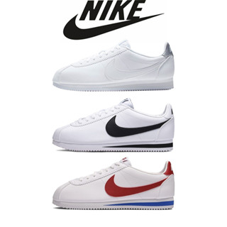 Nike Cortez รองเท้าต่ําช่วยรองเท้าวิ่งรองเท้าสันทนาการสําหรับผู้ชายและผู้หญิง