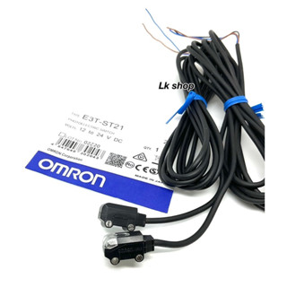 เซ็นเซอร์ E3T-ST21 OMRON เซ็นเซอร์ตรวจจับวัตถุ  ตัวรับตัวส่งแยกกัน ขนาดกระทัดรัด 12-24VDC