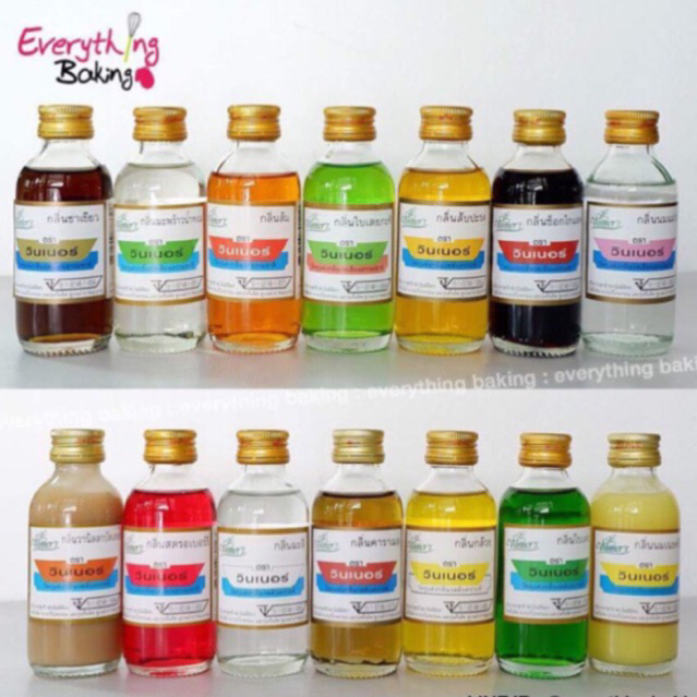 กลิ่นผสมอาหาร กลิ่นผสมขนม วินเนอร์ (60 ml) ทำขนม อาหารได้