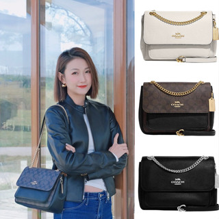 Delivery from Bangkok warehouse/Klare series organ bag fashion shoulder Messenger bag chain bag female / Bangkok เอ็กเซก