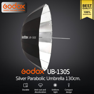 Godox Umbrella UB-130S ร่มสะท้อน เงิน-ดำ 130 cm. / 51 inch White-Black Parabolic Umbrella 130 cm.