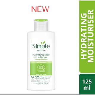 ซิมเพิล Simple hydrating light moisturiser 125ml.